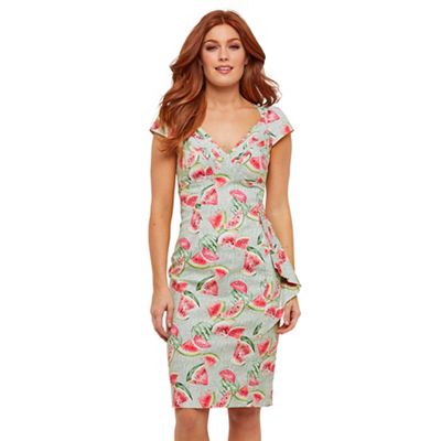 Watermelon Knee Length Dress